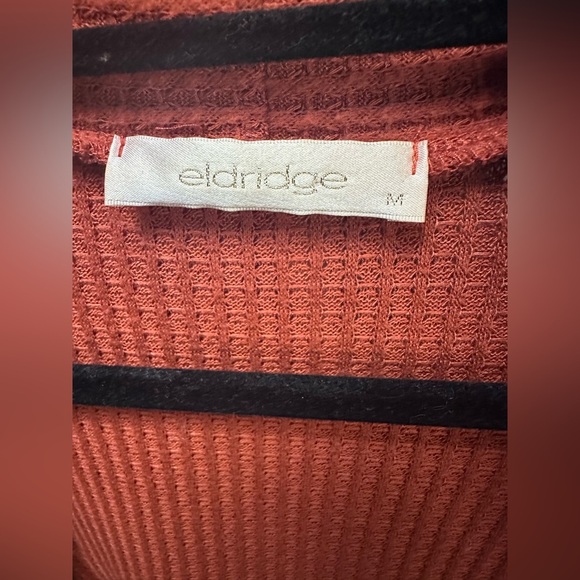 Women’s Eldridge Burnt Orange Cardigan Medium - Picture 6 of 7
